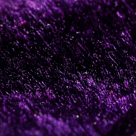 Deep violet velvet pile